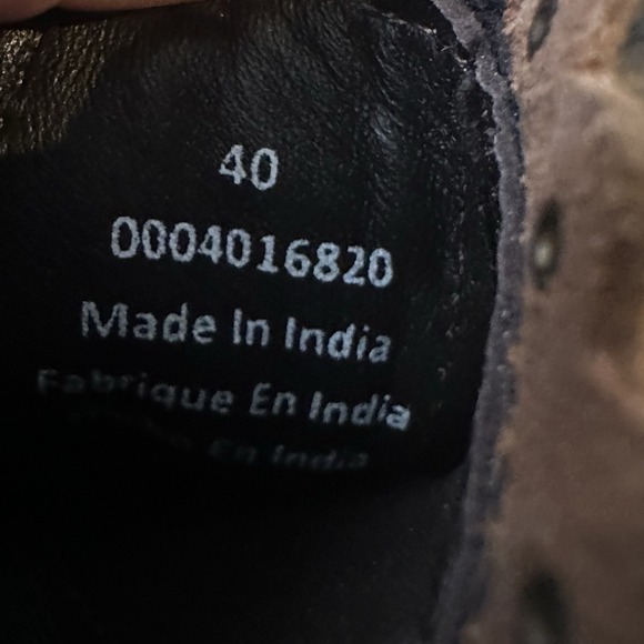 Free People‎ Atlas Chelsea Boots Brown Leather Upper Shoes Size EU 40 US 9.5 *R* - Picture 11 of 14